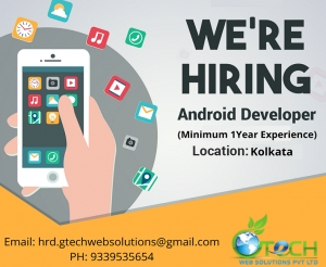 Fresher Android Developers jobs in West Bengal